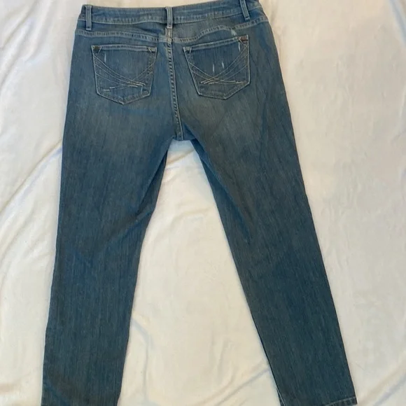 Simply Vera Vera Wang skinny ankle jeans sz 6 - Picture 6 of 7